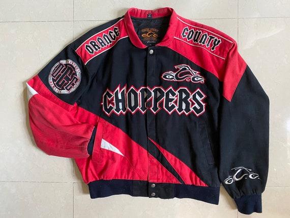 Vintage 'Orange County Choppers' Bomber Jacket