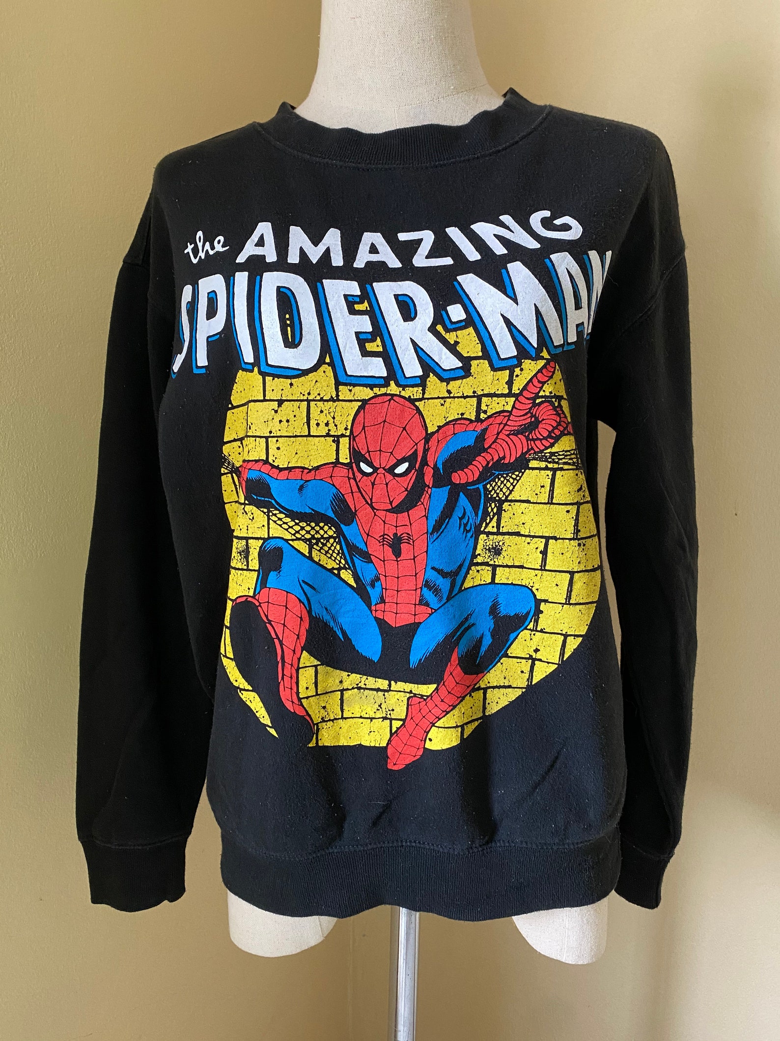 Preloved 'The Amazing Spiderman' Printed Jumper Etsy