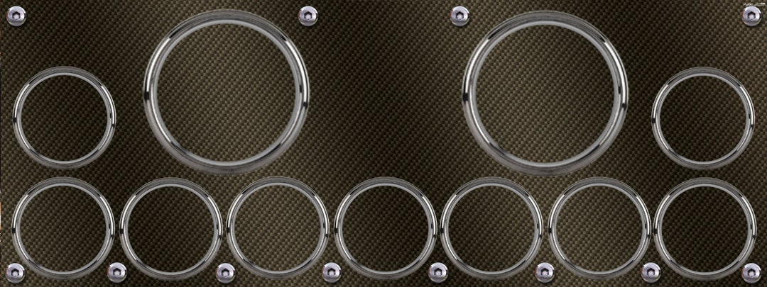 Instant Digital Download Holley Pro Dash Carbon Fiber Background