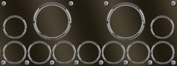 Holley Pro dash Carbon fiber background template Instant Digital Download