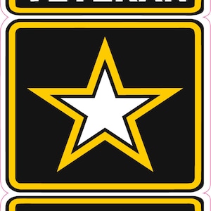 U.S. Army Veterans Desert Storm Afghanistan Decal