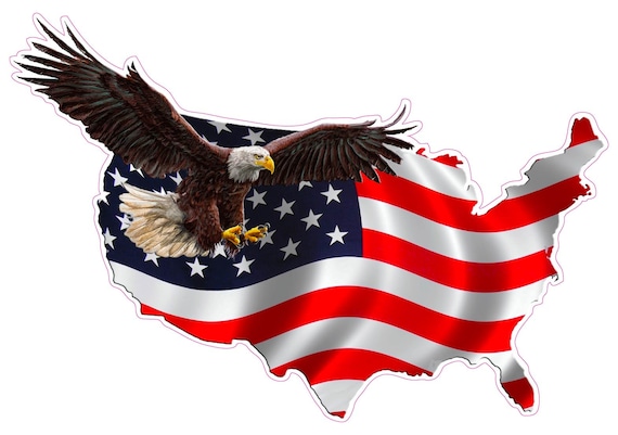 American Eagle United States Decal Version 1
