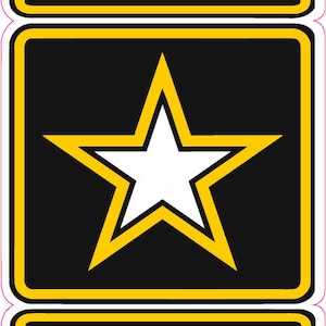 U.S. Army Veterans Iraq, Afghanistan decal sticker