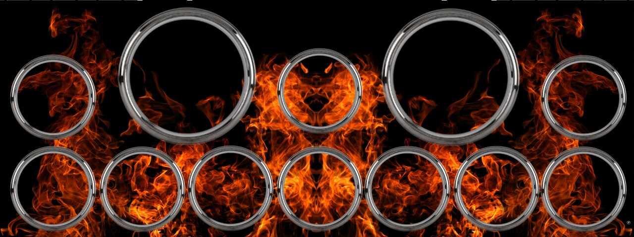 Instant Digital Download Holley Pro dash flaming background template