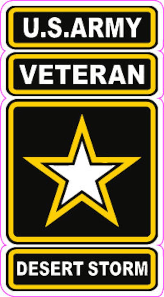 U.S. Army Veterans Desert Storm Decal