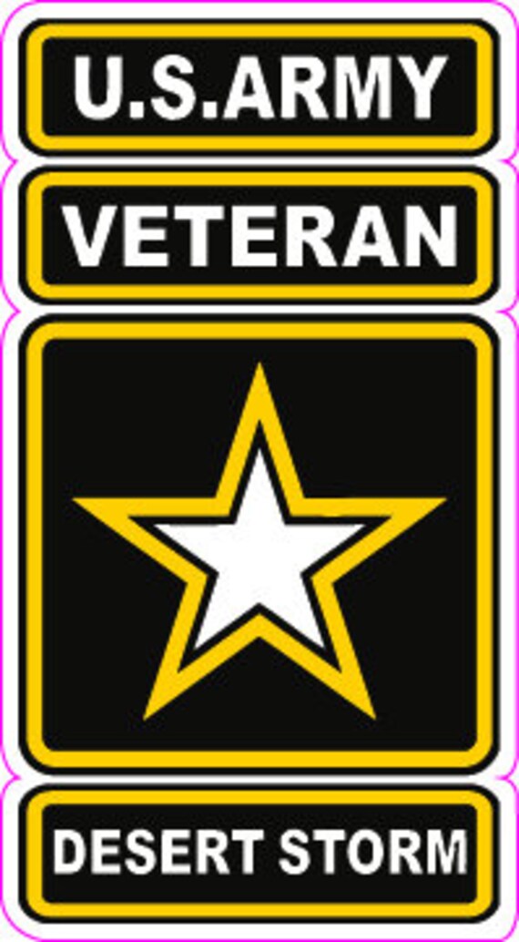 U.S. Army Veterans Desert Storm Decal