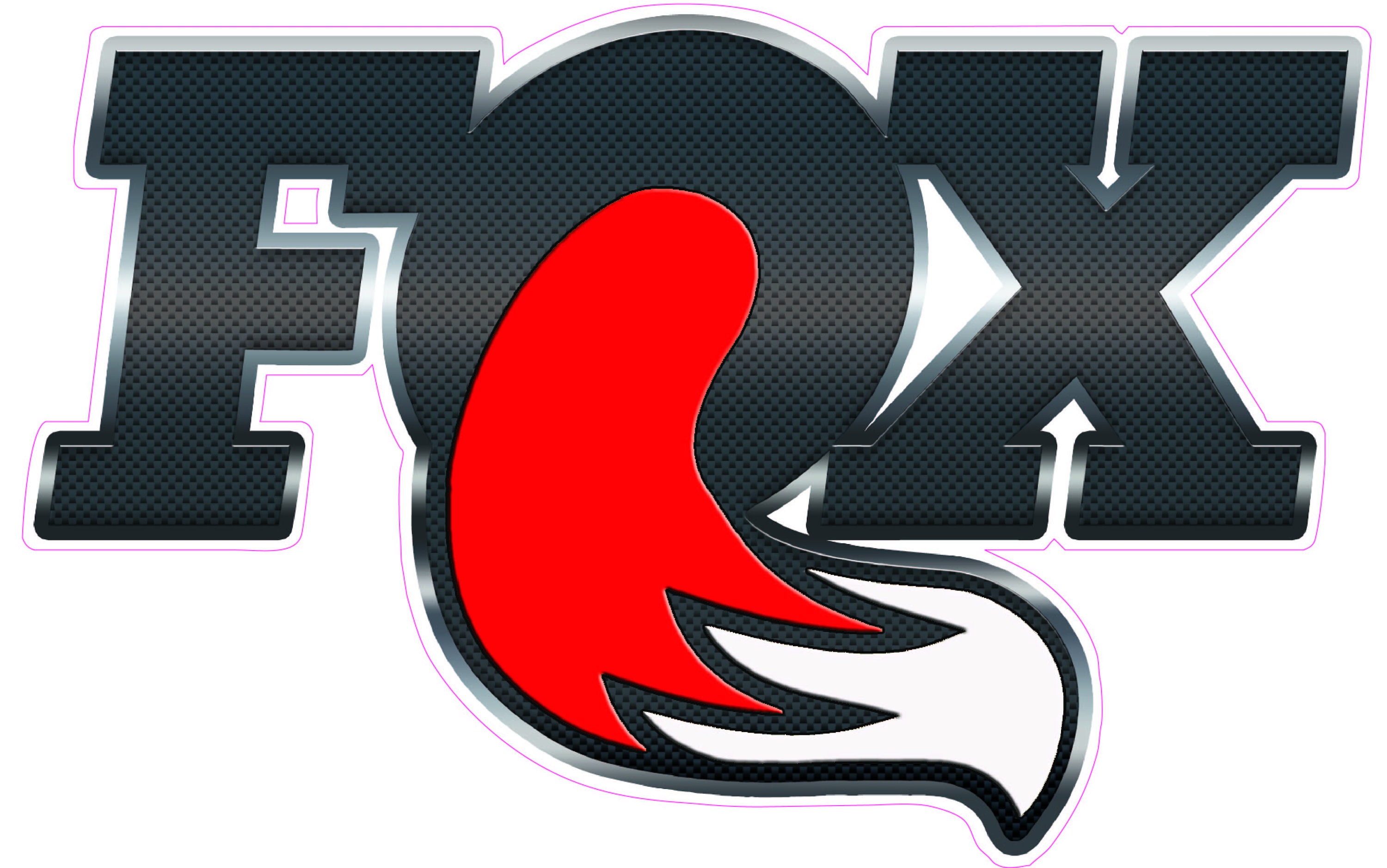 5 X STICKERS - STICKERS - VINYL - PACK - Fox - Moto Sponsor - Sticker -  Sticker