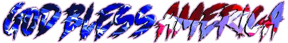 God Bless America Decal sticker