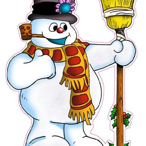 Frosty the Snowman Window and Wall Decor Decal