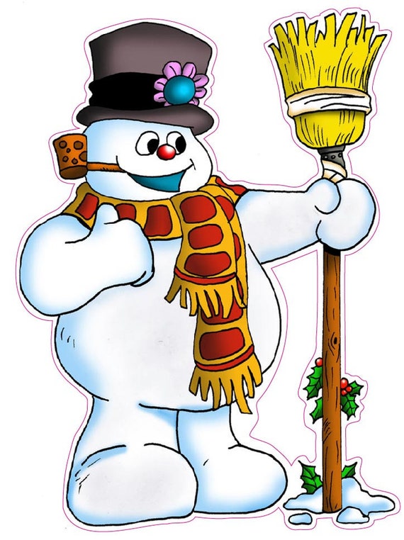 Frosty the Snowman Window and Wall Decor Decal
