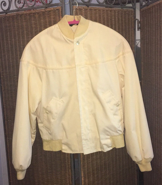 Vintage yellow 1980's style jacket - Gem