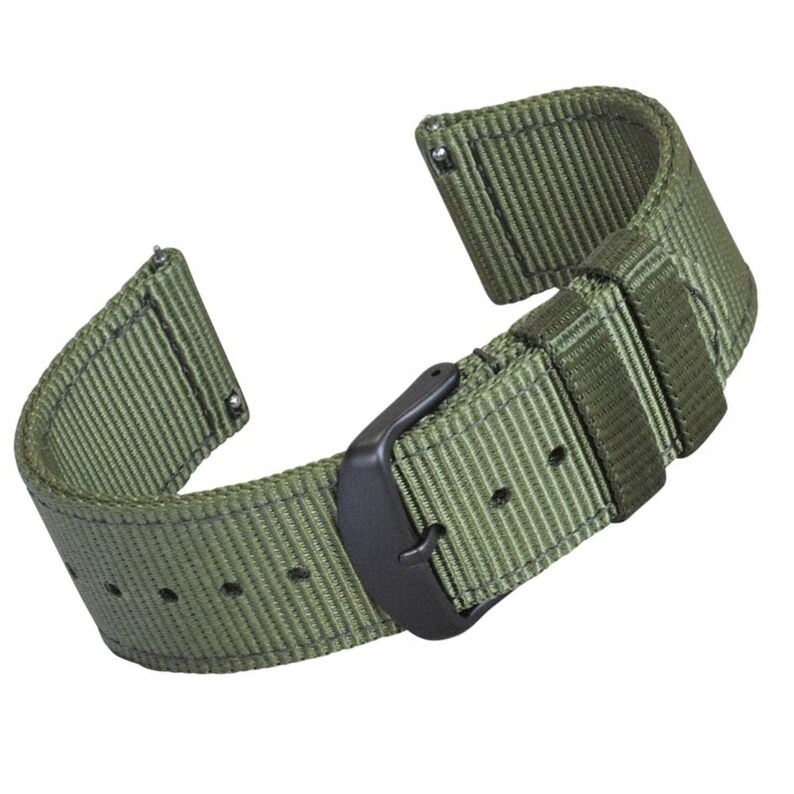 NATO Watch Strap. Quick Release 18mm 20mm 22mm & 24mm Watch Etsy UK