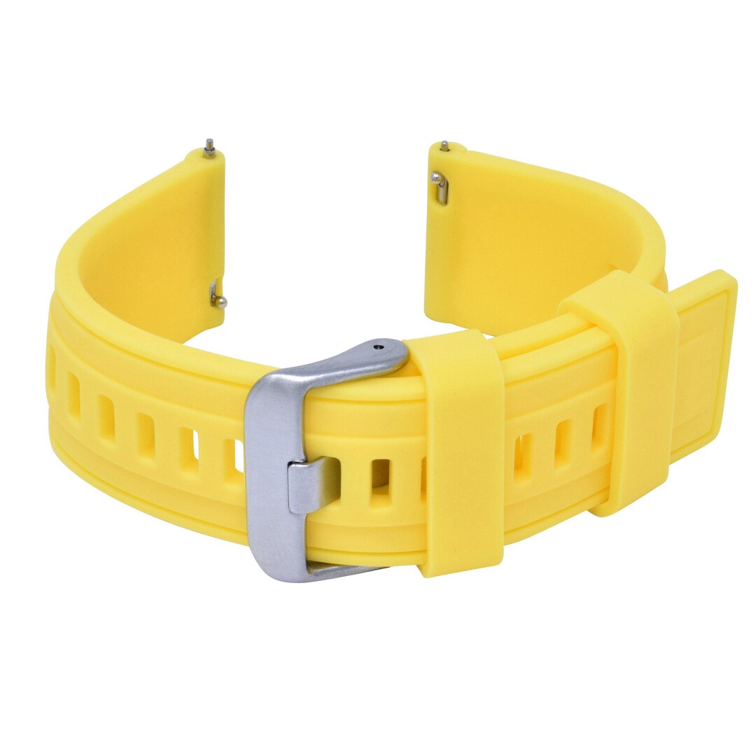 Holdfast Silicone Watch Straps 18mm, 20mm and 22mm. Quick Release Watch