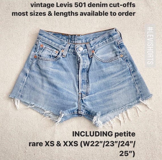Vintage Levis 501 Shorts Denim High Waist 90s Levi's Levi Jeans