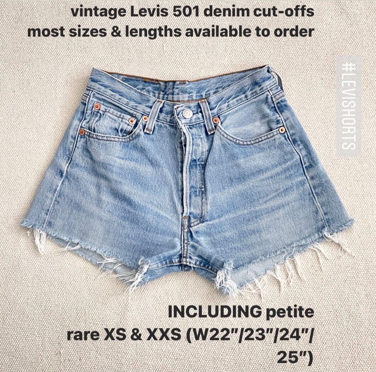 Vintage Levis 501 Shorts Denim High Waist 90s Levi's Levi Jeans