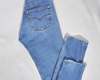vintage Levis 501 Jeans XS  90s 25“ inches Waistband inseam Length :30”