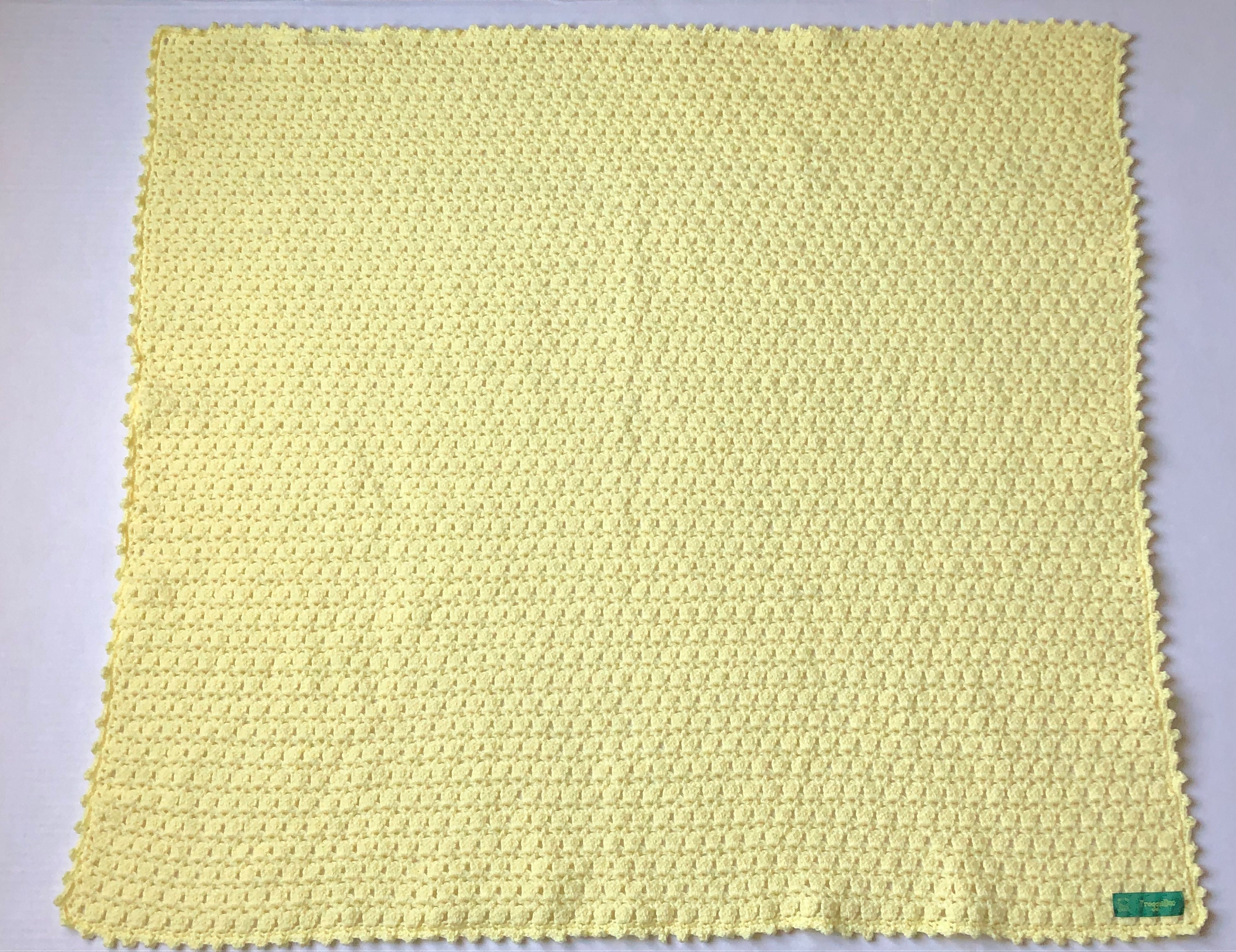 Yellow Baby Blanket - Etsy
