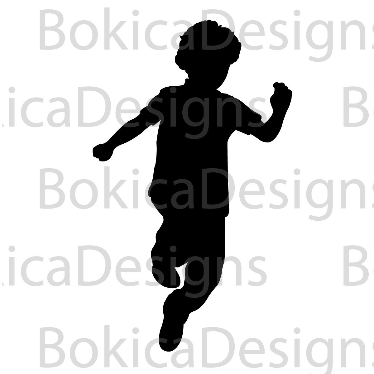 Kids jumping. Silhouettes of kids. Children party. Kids camp sport  illustration. Jump kids on white background. Stock Vector by  ©sofiartmedia.gmail.com 119360712