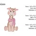 Baby Giraffe Embroidery Design, 3 Sizes, Instant Download - Etsy