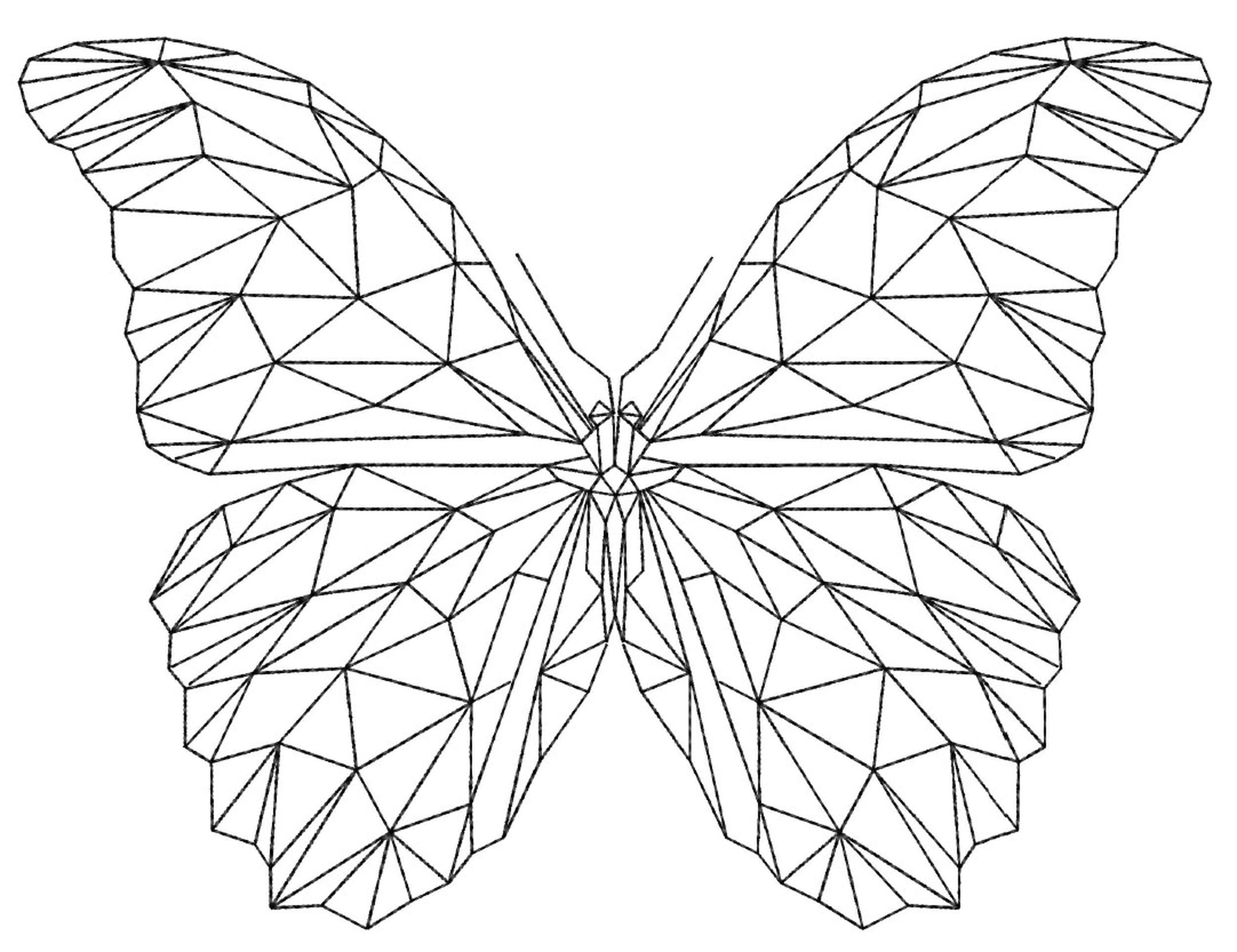 Butterfly Embroidery Design 5 Sizes Instant Download - Etsy