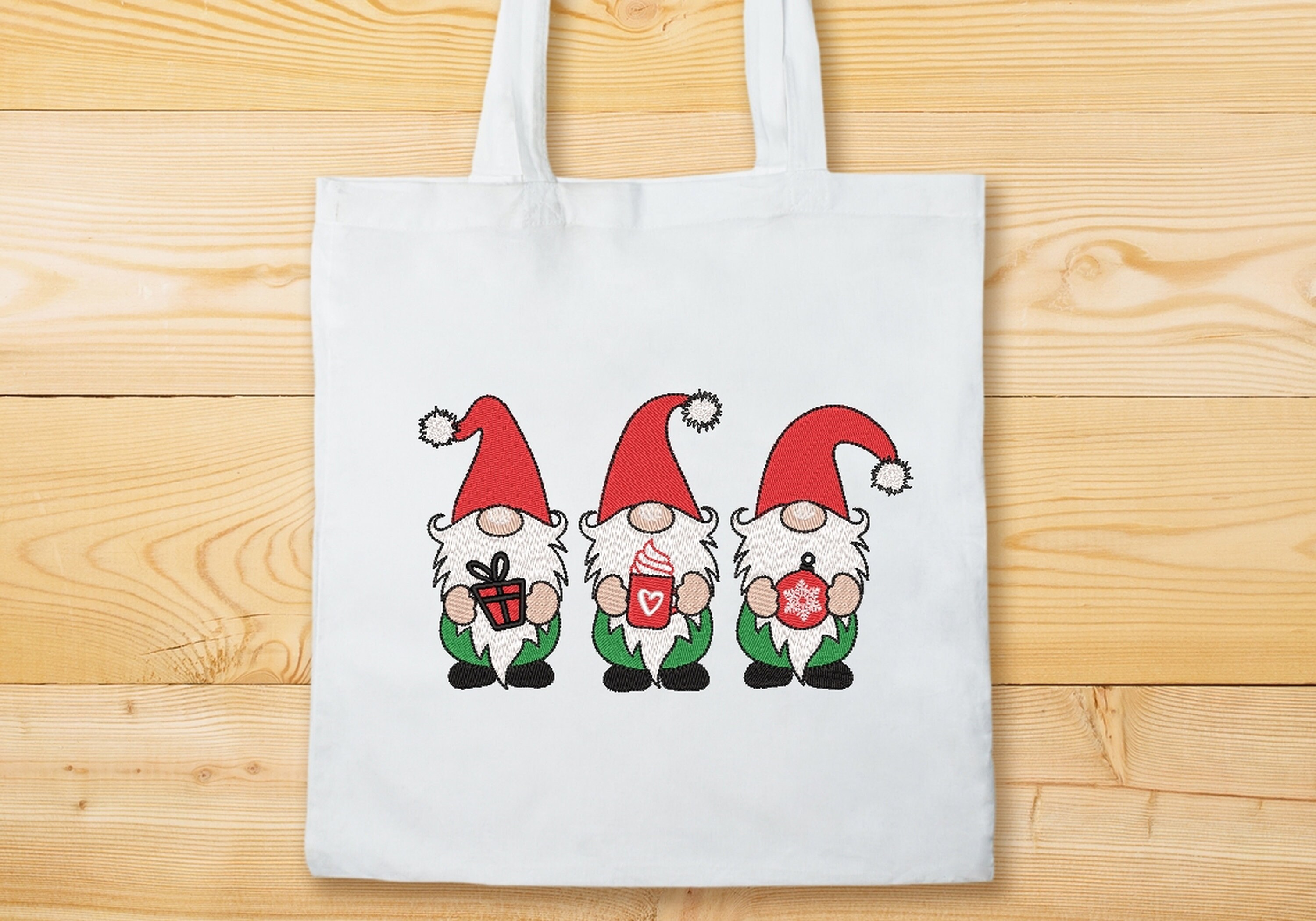 Christmas gnomes embroidery design winter embroidery design  etsy