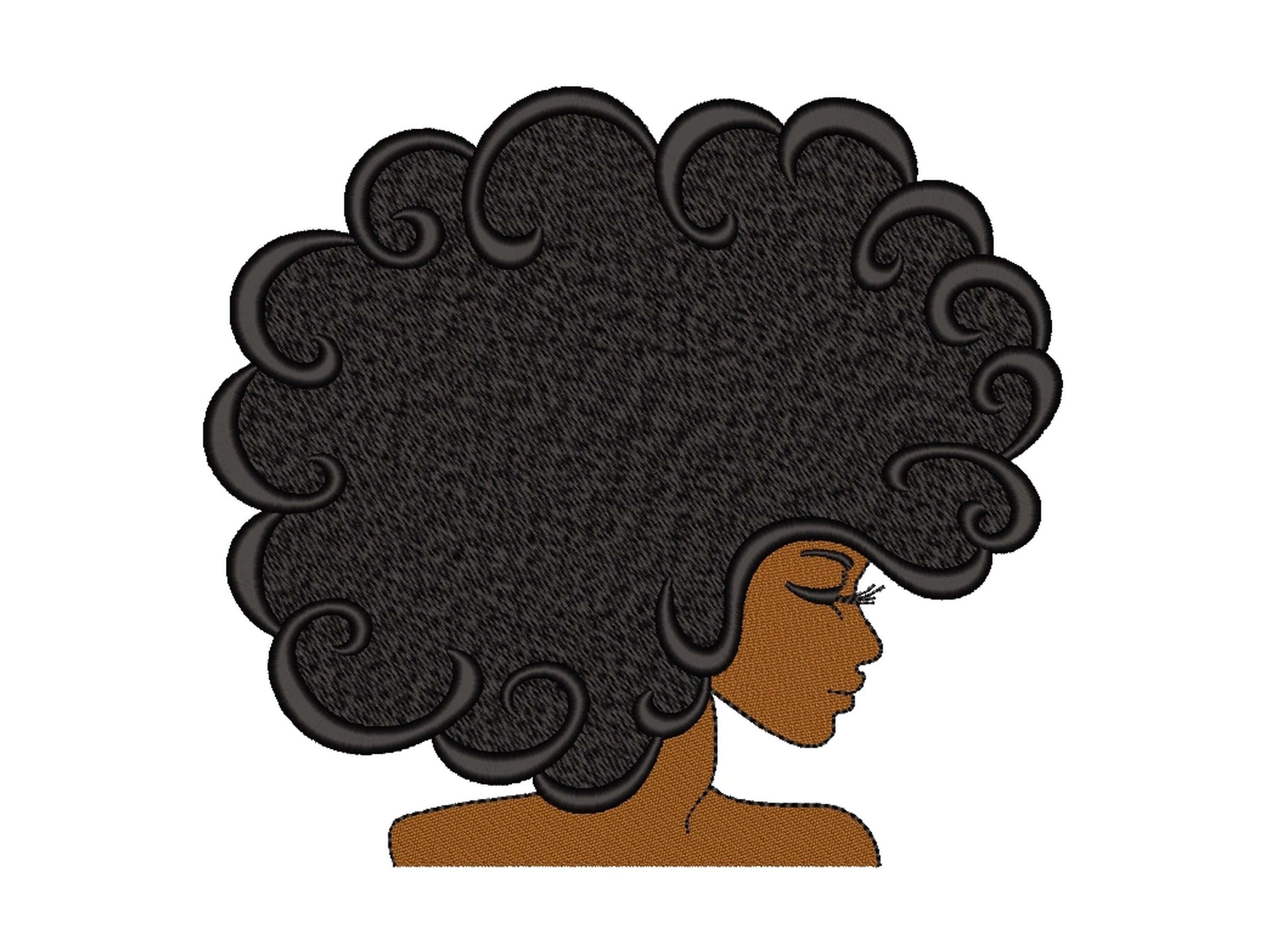 Beautiful african american woman embroidery design 3 sizes  etsy uk Beautiful african american woman embroidery design 3 sizes  etsy uk