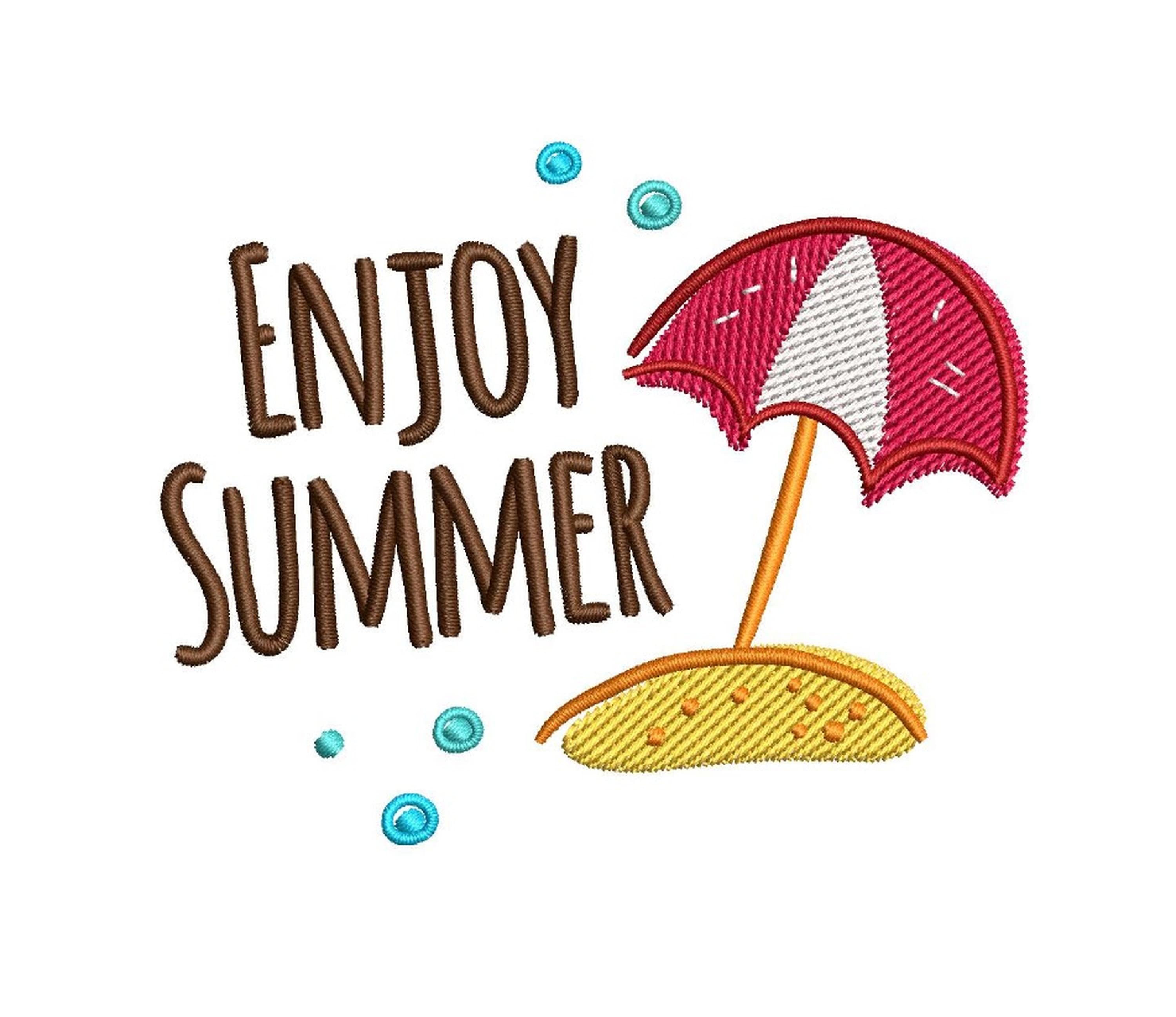 Knitting Sewing & Fiber Hello Summer Embroidery Design Machine Embroidery Design Gnome