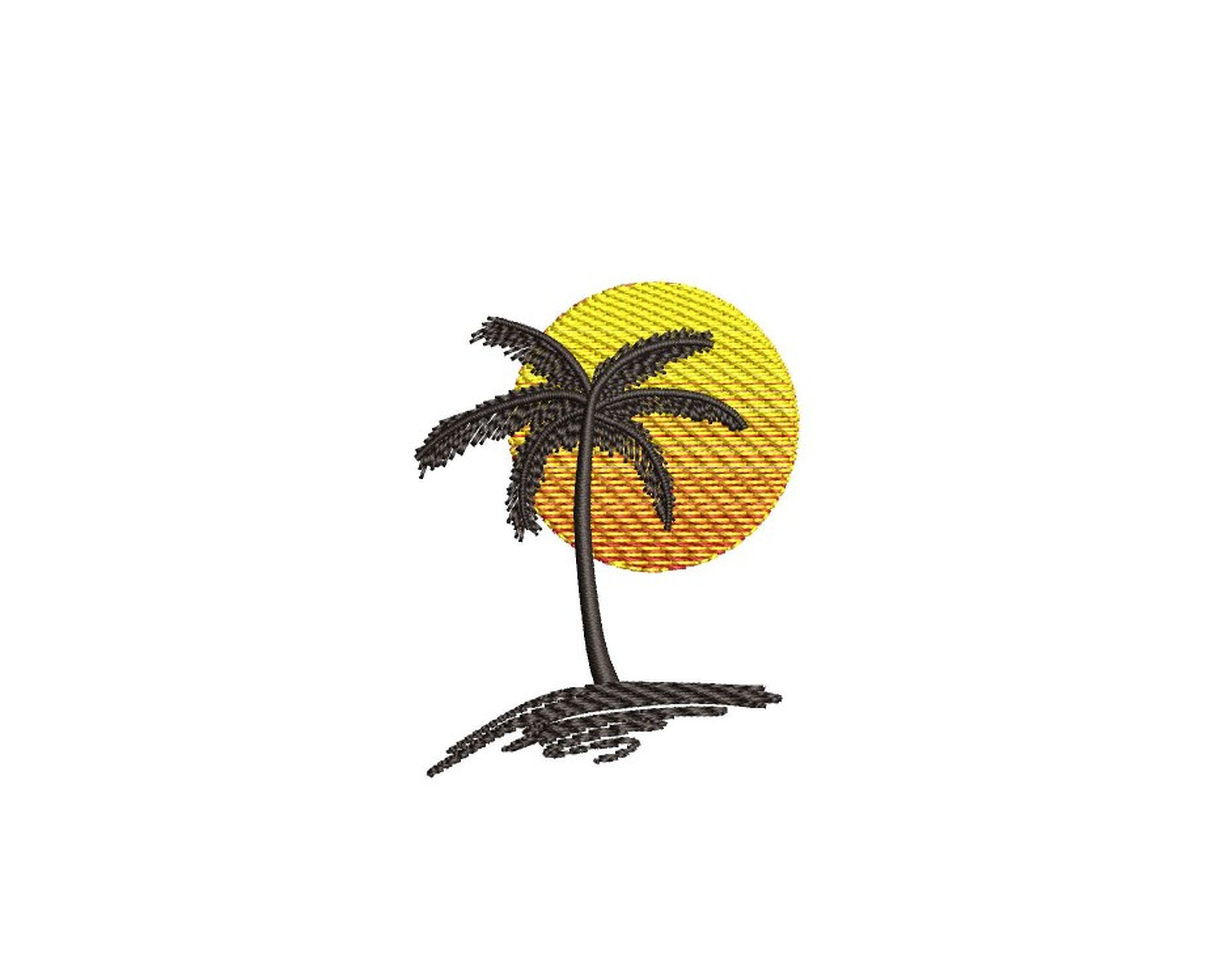 Palm embroidery design beach machine embroidery design tree  etsy Palm embroidery design beach machine embroidery design tree  etsy