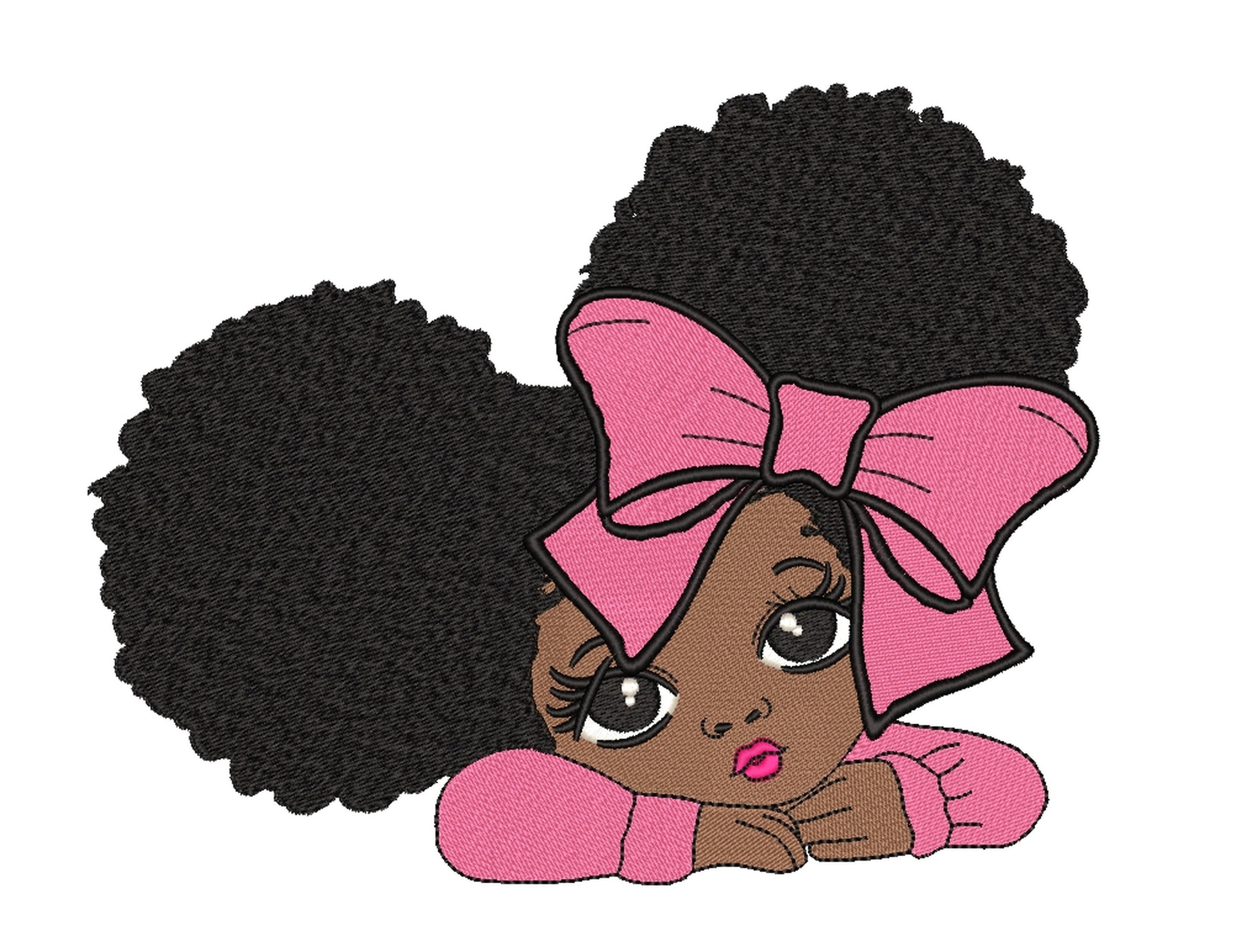 African girl embroidery design 4 sizes instant download  etsy African girl embroidery design 4 sizes instant download  etsy