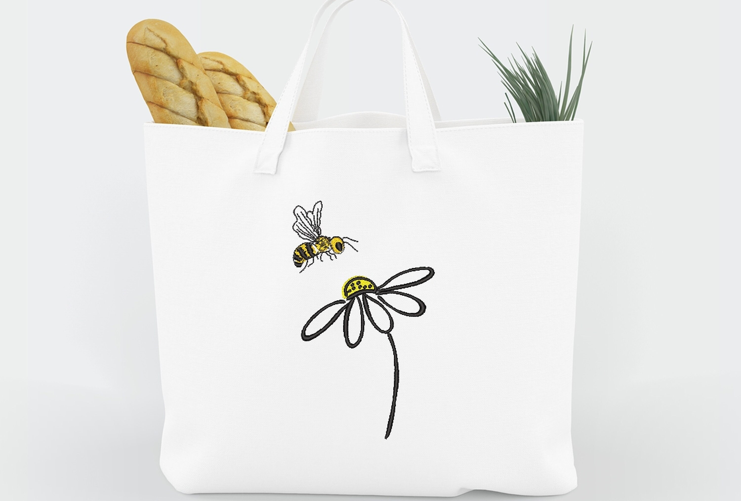 Bee and daisy embroidery design 5 sizes instant download  etsy Bee and daisy embroidery design 5 sizes instant download  etsy