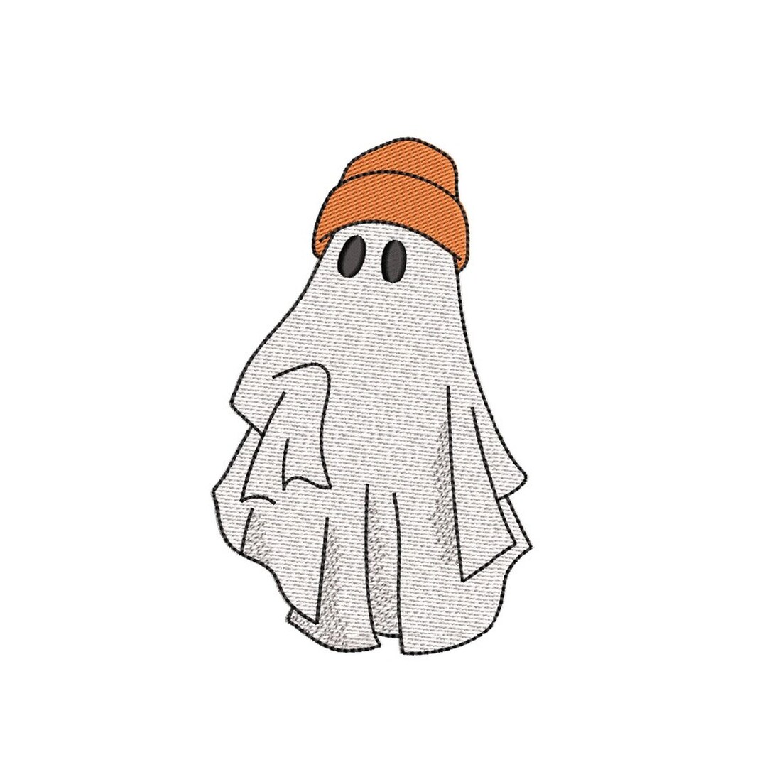 Ghost Machine Embroidery Design, Halloween Embroidery Design, 3 Sizes, Instant Download Etsy