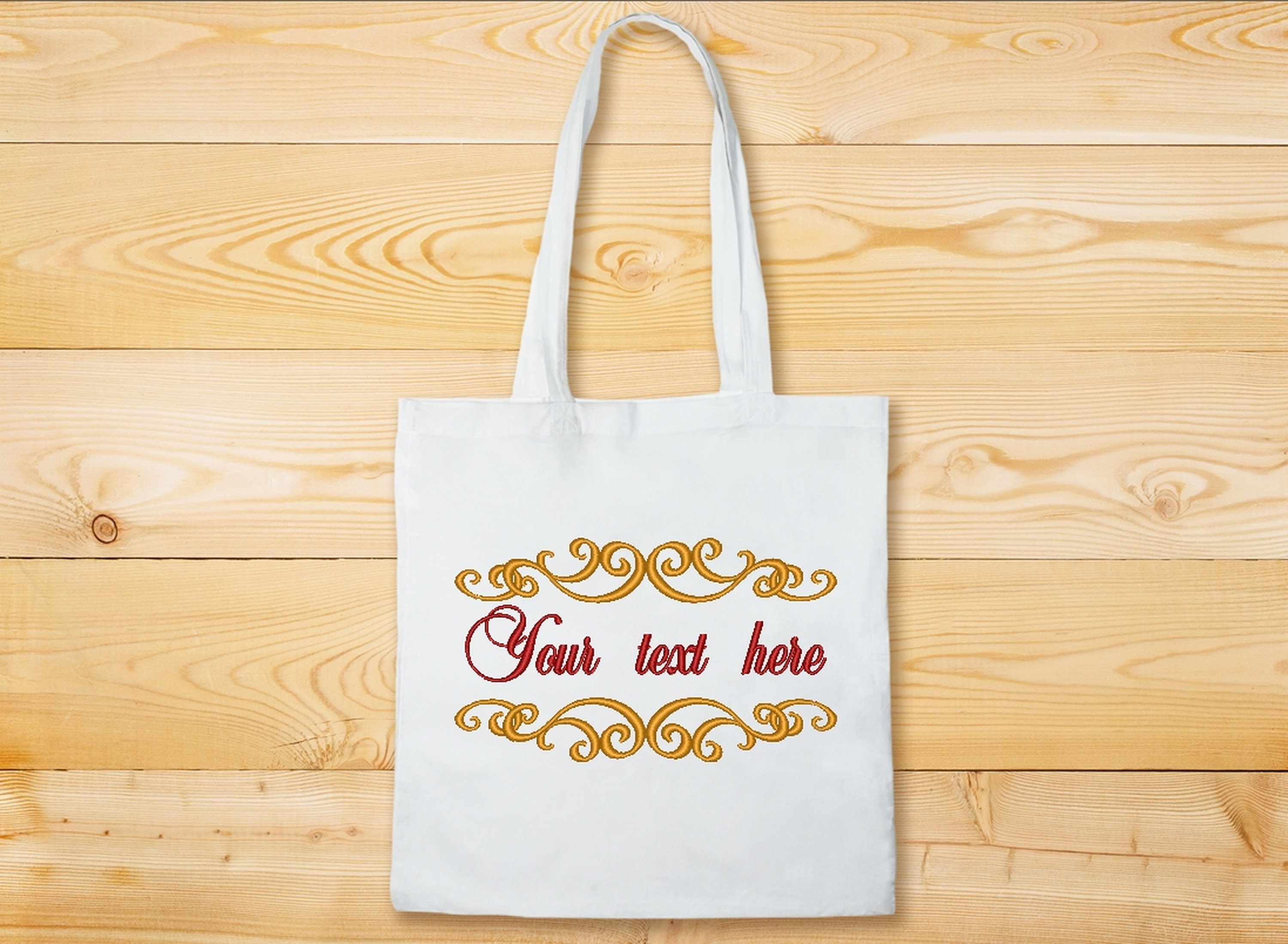 Split Monogram Frame Machine Embroidery Design 6 Sizes  Etsy