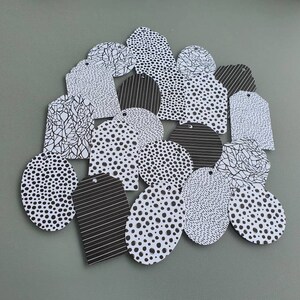 Lot de 20 étiquettes cadeaux