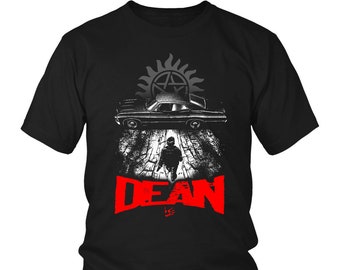 Dean Winchester Shirt, Supernatural Shirt, Unisex Shirt, Supernatural Art, Supernatural Print, Supernatural Design, Supernatural Tee