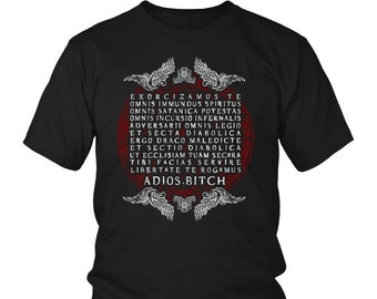 Adios Bitch Shirt, Supernatural Shirt, Unisex Shirt, Supernatural Art, Supernatural Print, Supernatural Design, Supernatural Tee