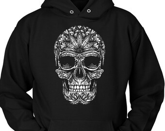 Sugar Skull Custom Printed Fashion Hoodie