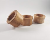 Wooden napkin rings set of 4 or 6 psc wood napkin holders napkin serving small wooden napkin ring hostess gift houswarming gift