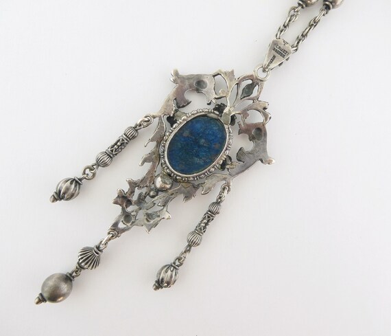 Vintage Peruzzi Sterling Silver and Sodalite Myth… - image 8