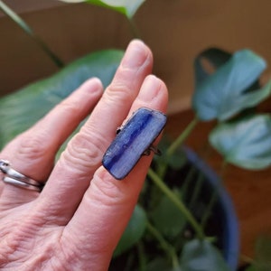 Electroformed Kyanite Ring