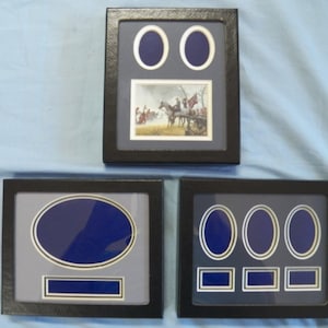5&quot;X6&quot; Mats In Riker Display Case For Civil War Artifacts Or Other Collectibles