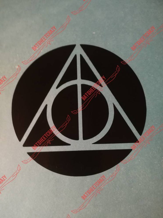 Harry Potter Deathly Hallows Decal Sticker 