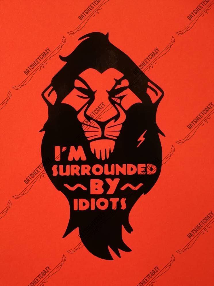 I'm　The　by　King　Disney　Surrounded　Lion　Idiots