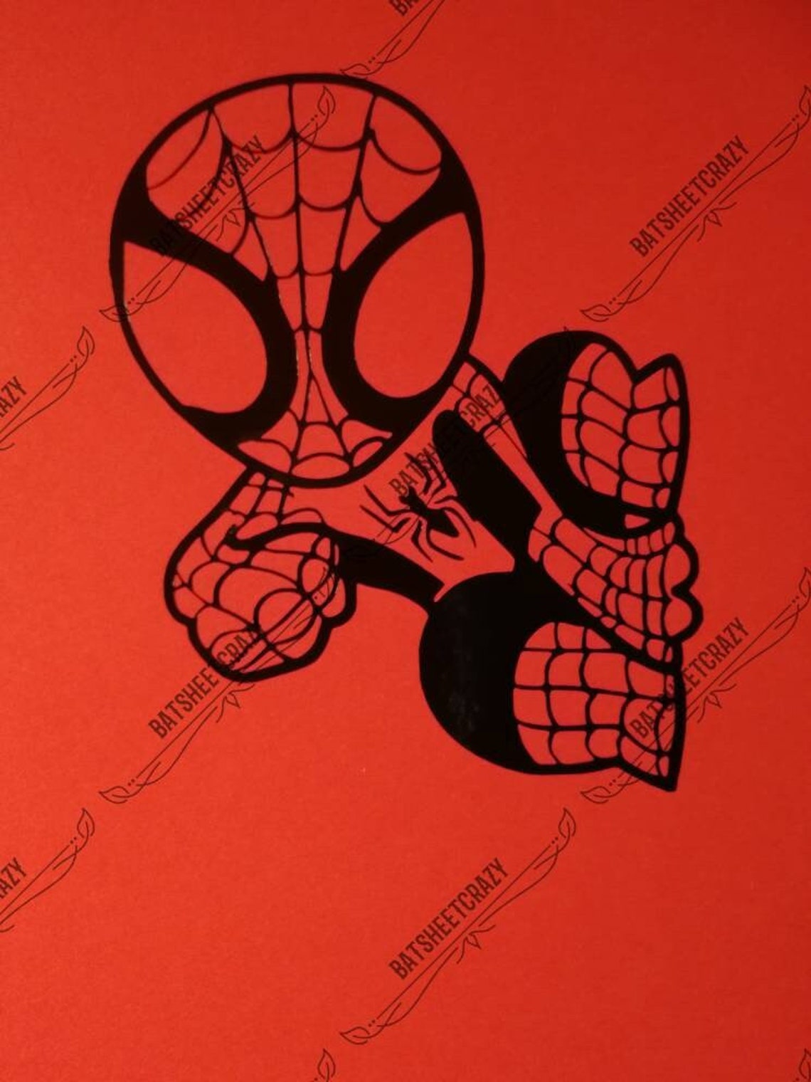 Marvel Climbing Spiderman Adhesive Vinyl Decal for - Etsy