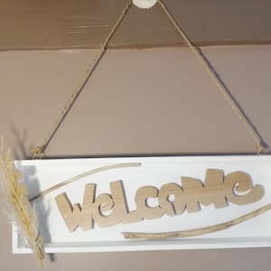 Welcome Sign / Wall Decor / Wooden Sign / Welcome Sign / Welcome Sign / Driftwood Frame