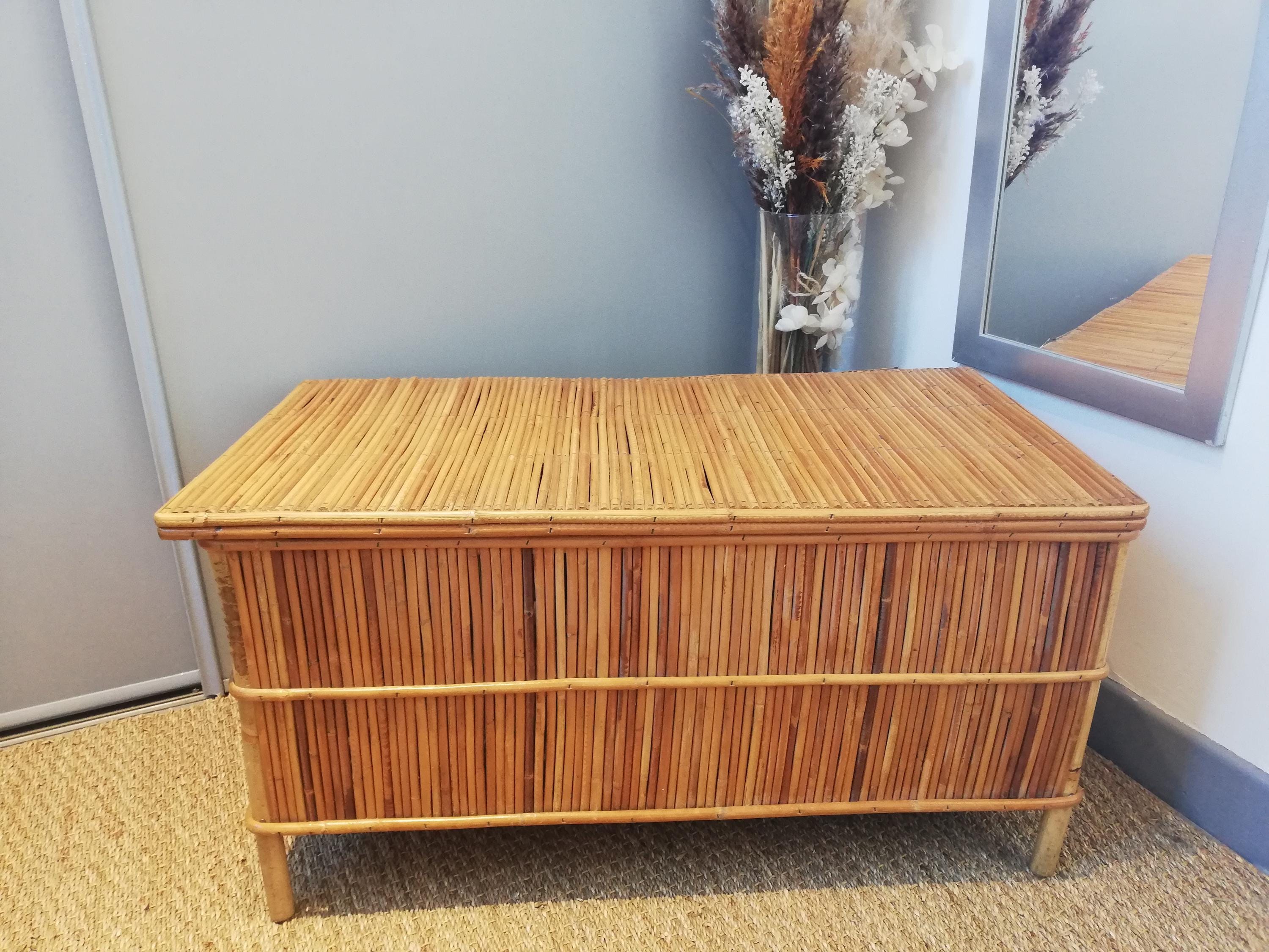 Bamboo chest / Wooden chest / Rattan chest / Bamboo chest / Storage furniture