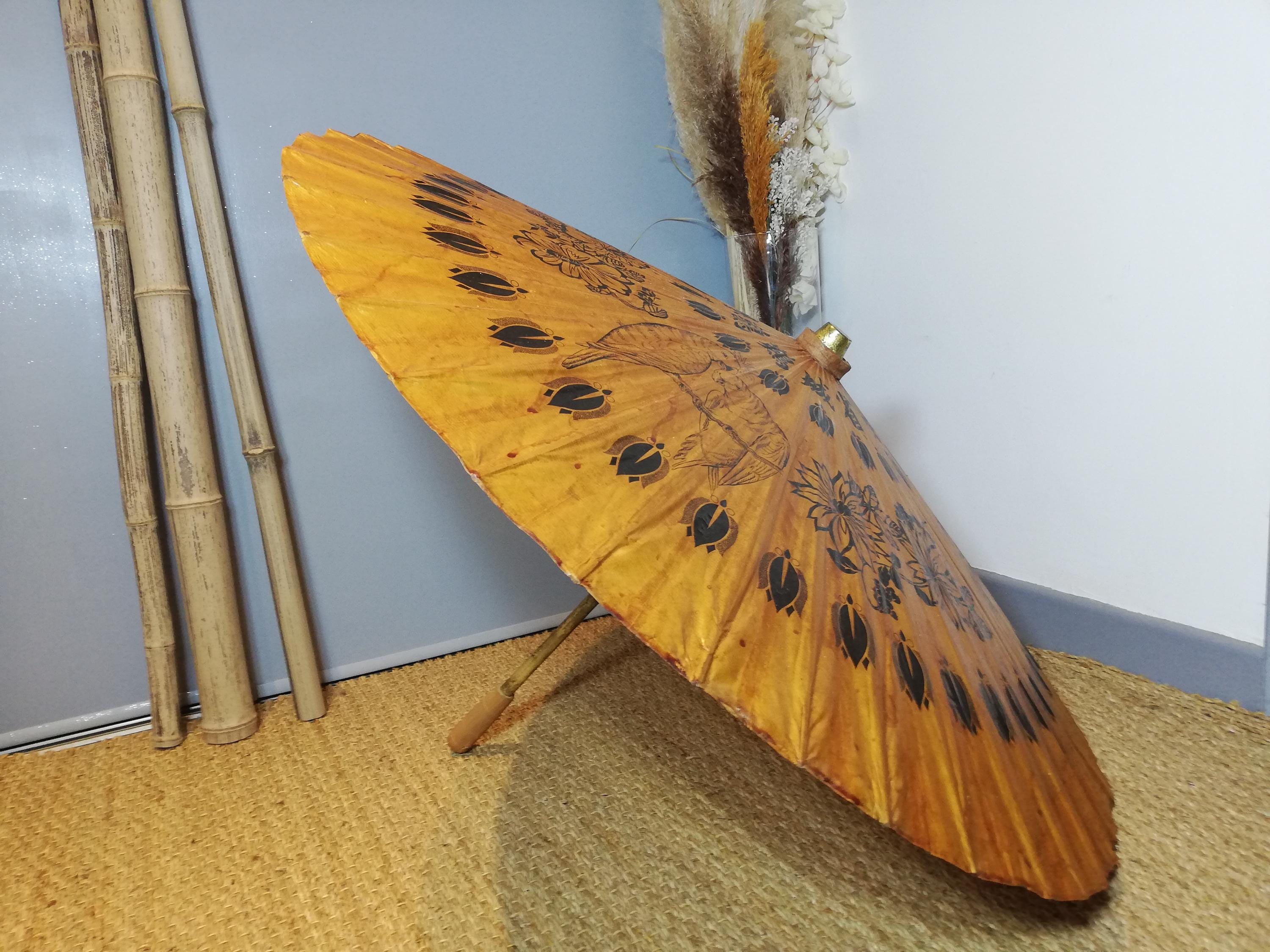 Thai bamboo parasol - Etsy.de