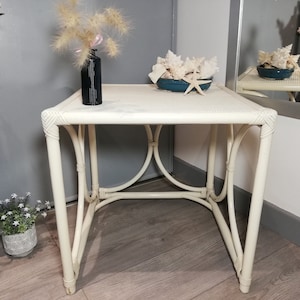 Rattan table / Wicker table / Side table / Rattan table / Coffee table