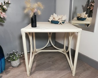 Table rotin / Table en osier / Table d'appoint / Rattan table / Table basse