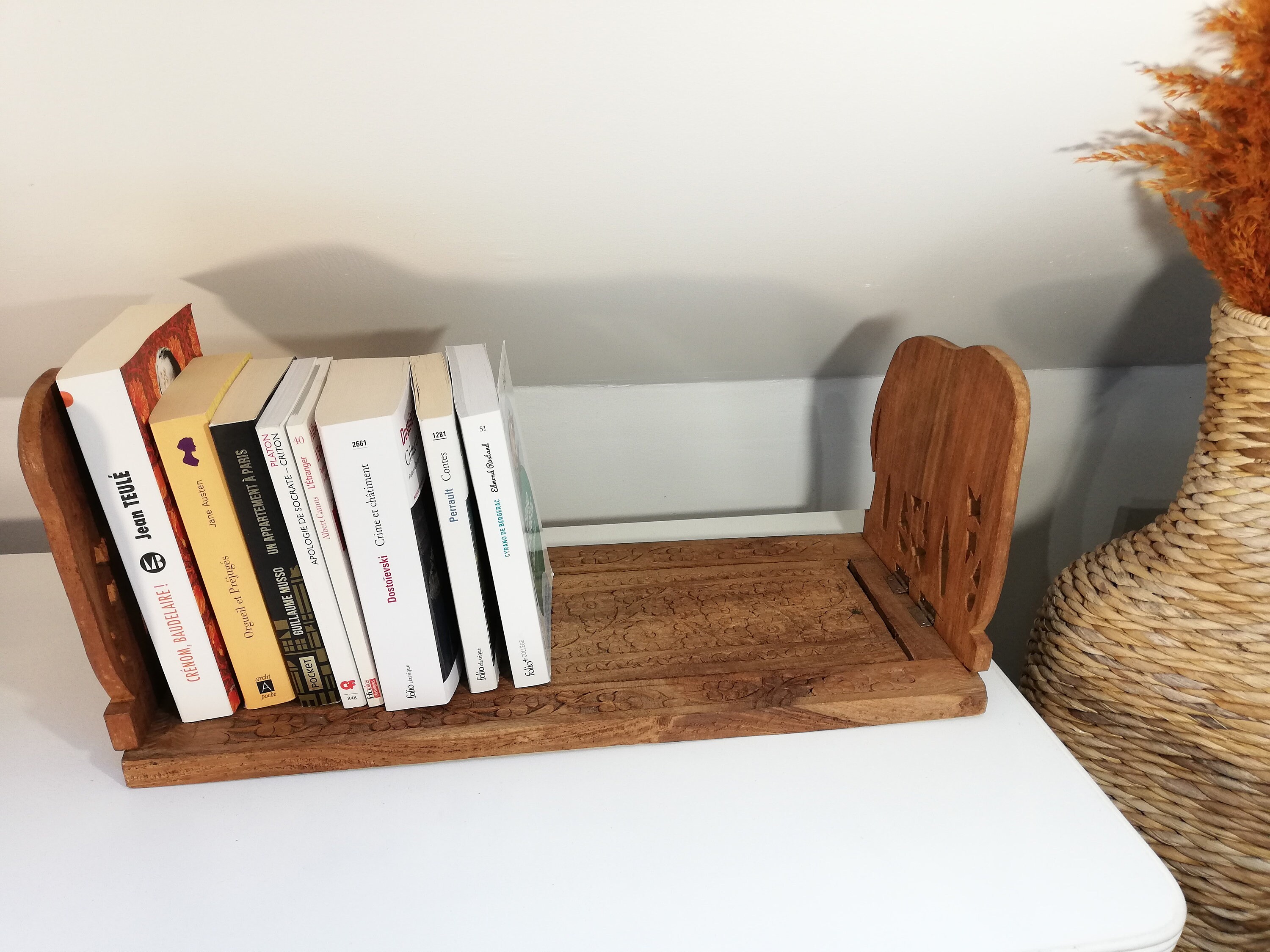 Wooden Bookends / Wooden Bookends / Extendable Bookends / Etsy