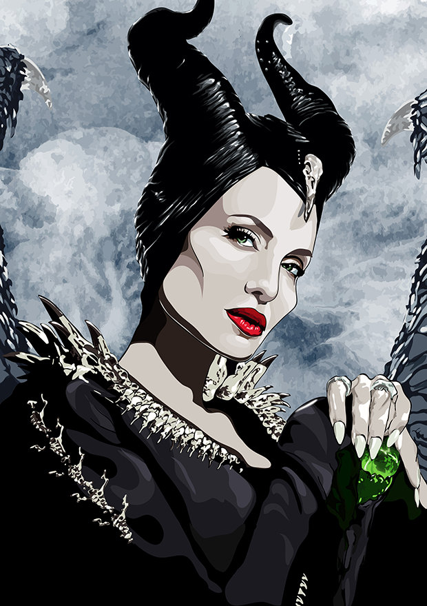 Angelina Jolie as Maleficent HD wallpaper | Wallpaper Flare
